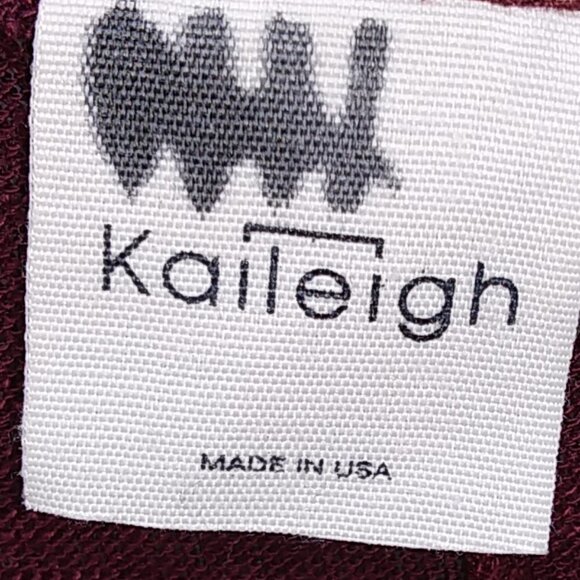 Kayleigh Maroon Off The Shoulder Straps Top - No Size Tag - See Measurements - Picture 7 of 12